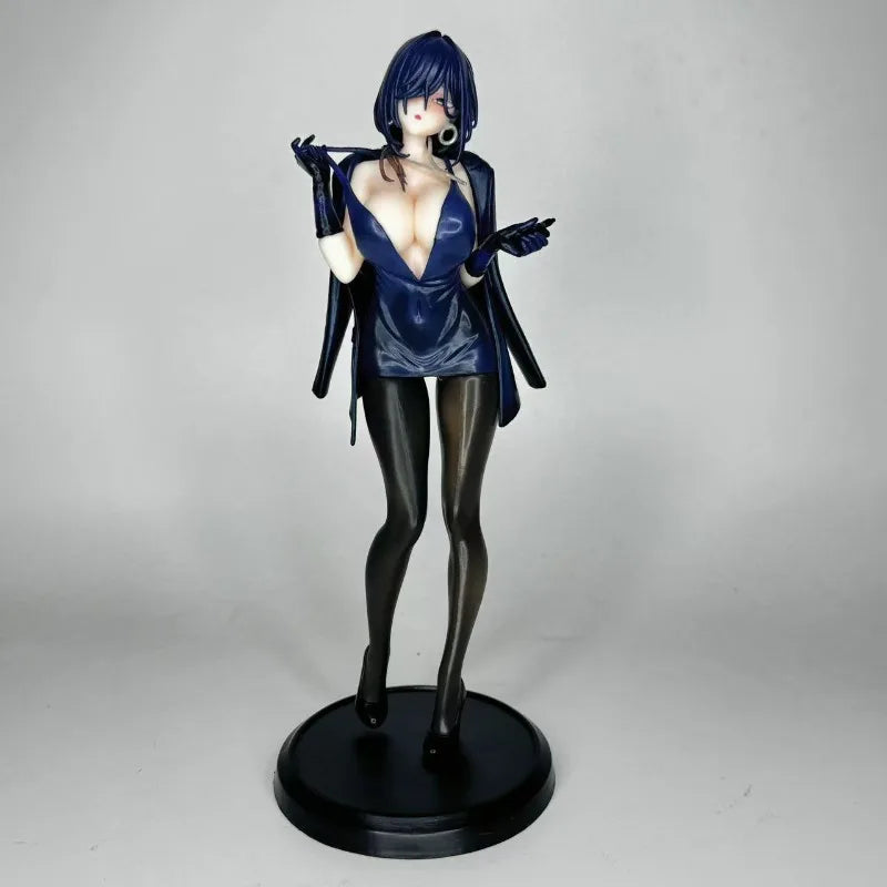 Hot Sale Ishimi Yokoyama Black Dress Detachable Cloak Anime Girl Figure PVC Collectible Desktop Decor Gift for Anime Fans