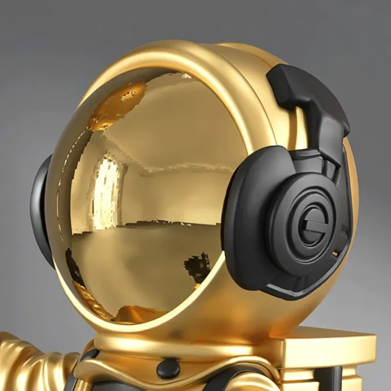 Balloon Astronaut Resin Ornaments, Home Decor Crafts, Statue, Office Desk Figurines, Decoration, Bookcase Sculpture, Crafts