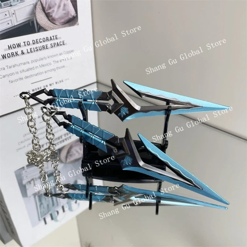 Valorant Kuronami No Yaiba Paarungsmodell Ganzmetallmesser Spielzeug Schwerter Spielperipheriegeräte Bali Song Karambit Outdoor Ornamente Geschenke