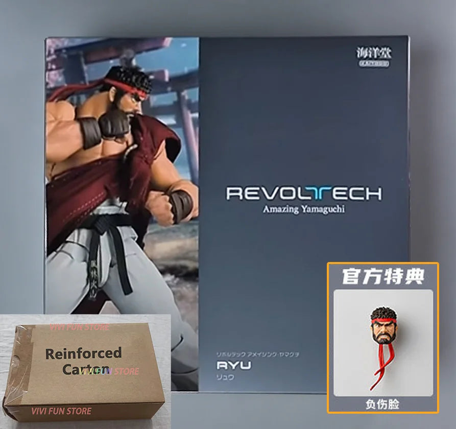 In Stock KAIYODO Ryu Movability Model Toys Revoltech AMAZING YAMAGUCHI SF