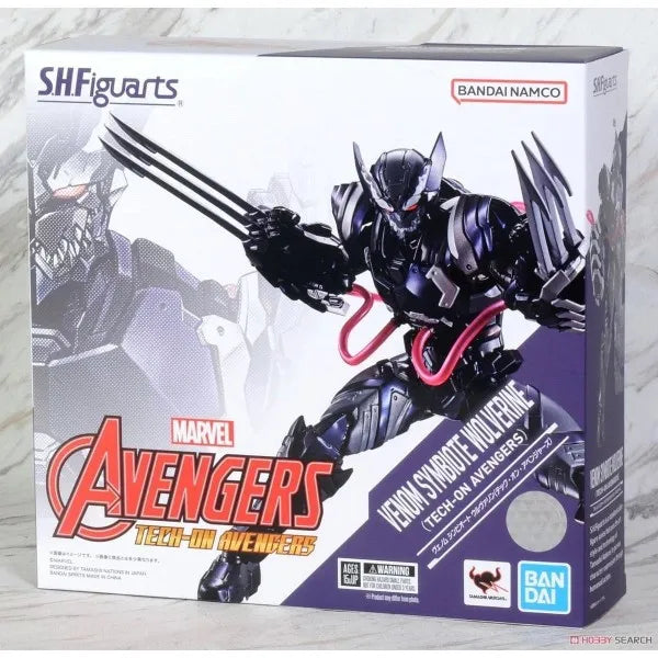 Bandai S.h.figuarts Captain America Iron Man (tech-on Avengers) Marvel Action Figure 15.5cm Collectibles Model Toys New In Stock