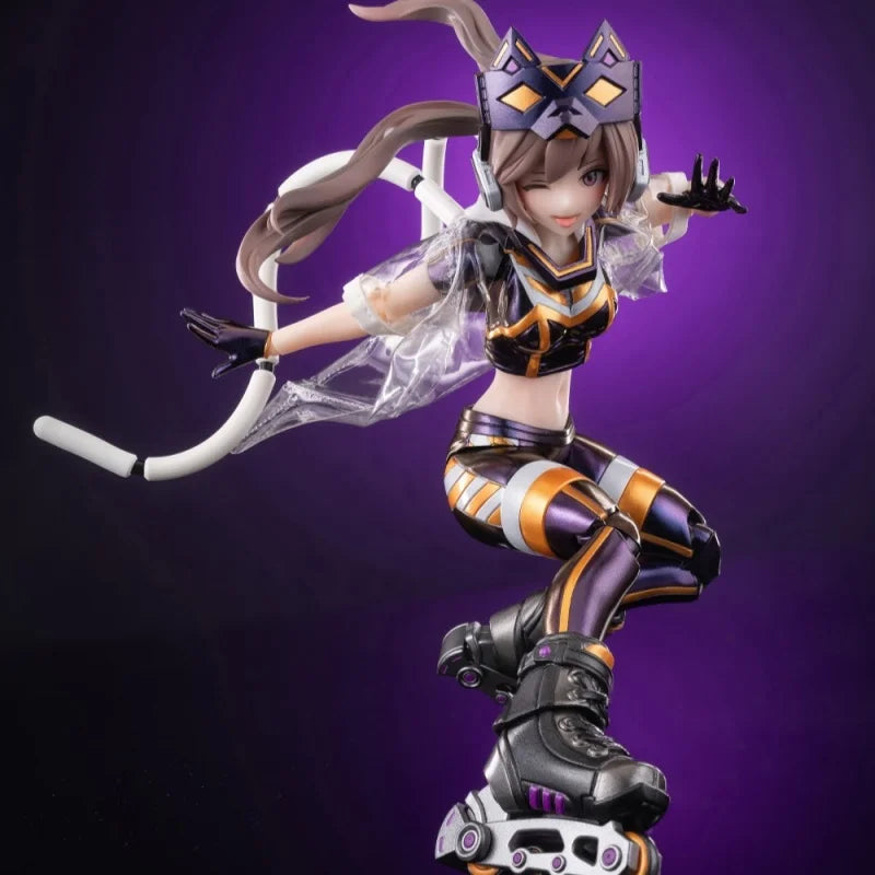 Authentic 16cm Amiami Monster Duel Disguised Dance Party Lena Figurine