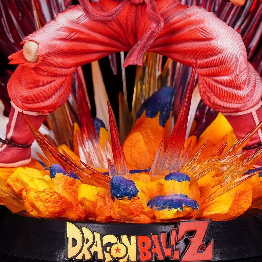 38 cm DBZ Anime Dragon Ball Z Figur Kaiouken Goku Actionfigur PVC Sammlung Modell Spielzeug Geschenke