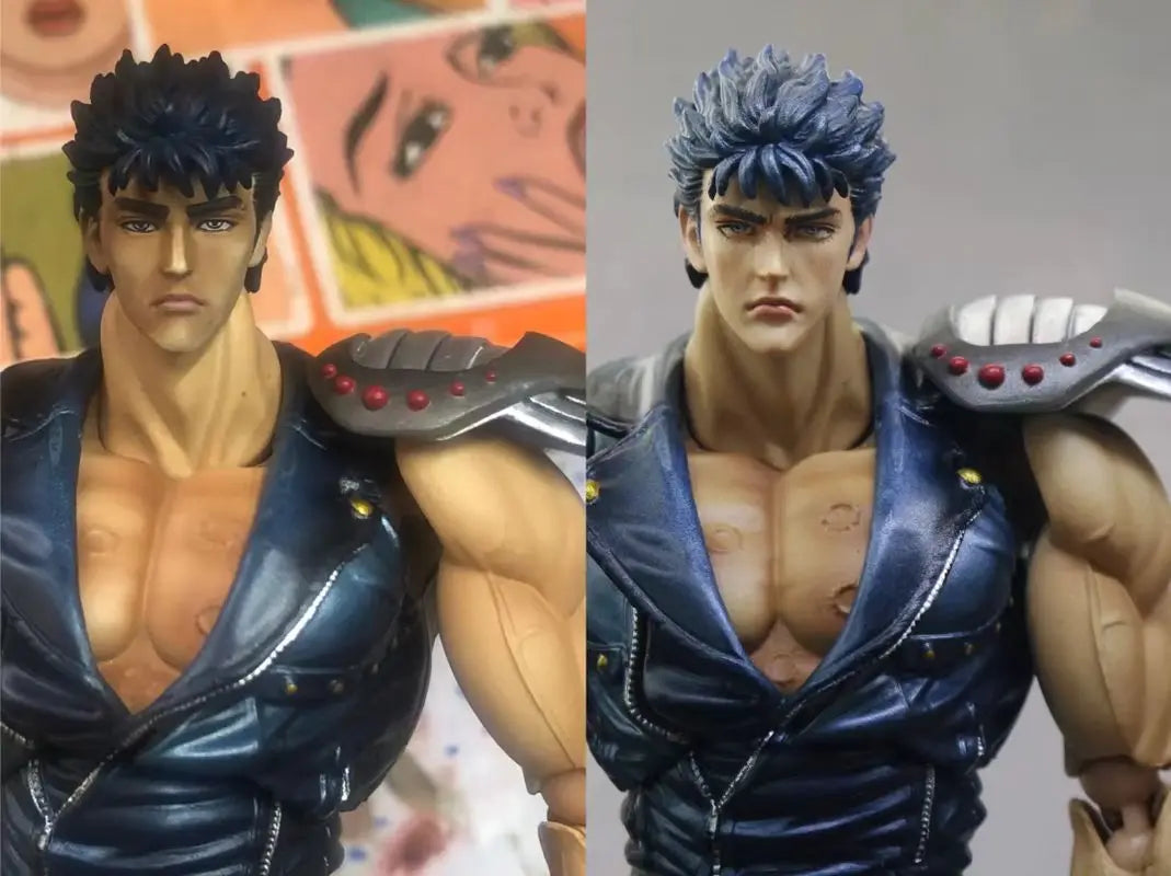 100% Original In Stock Medicos Entertainment Super Action Statue Hokuto No Ken Kenshirou Action Figure Collection Series