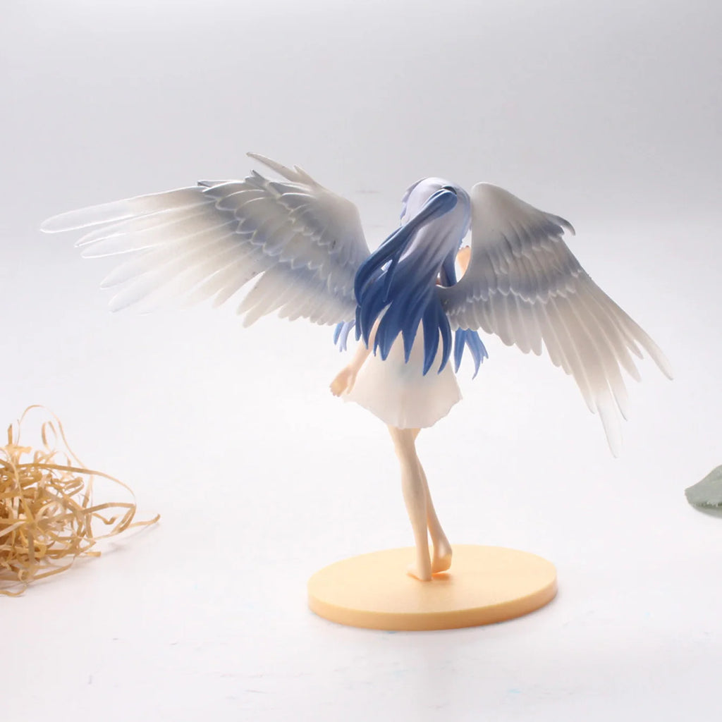 Angel Beats Tachibana Kanade Anime Figure Wing Angel PVC Figurine Desktop Collectible Statue Ornament for Anime Fans