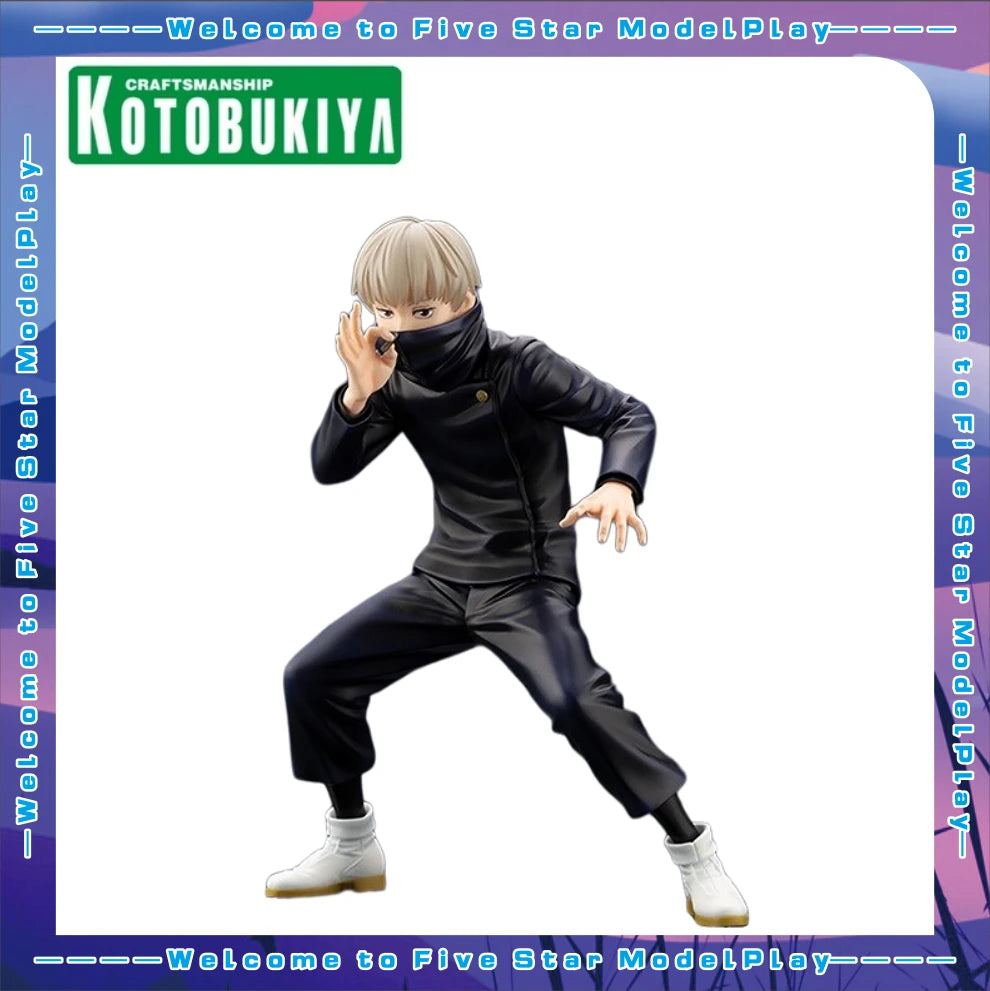 In Stock Original KOTOBUKIYA ARTFX J Spell Back Battle Dog Curl Animation Dog Model Figures Toys Gift Ornaments