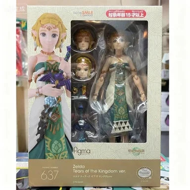 Original Good Smile Company Figma 626-DX Figma 637 Zelda No Densetsu Tears of The Kingdom Link Tears of The Kingdom in stock