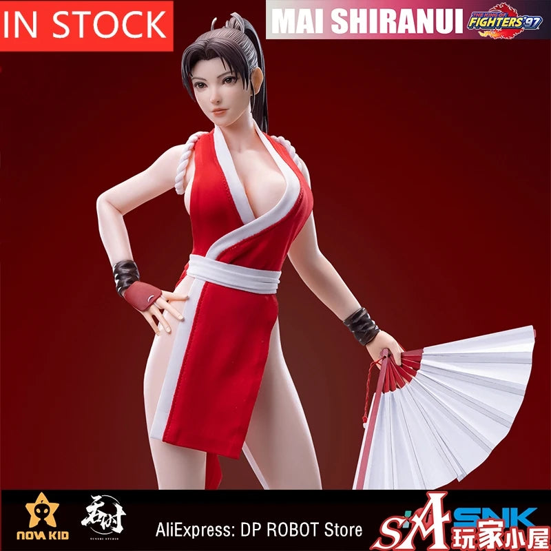 [IN STOCK] SNK Copyrighted Authorization King of Fighters 97 Mai Shiranui TS-XZZ-002 Action Figure Toy With Box
