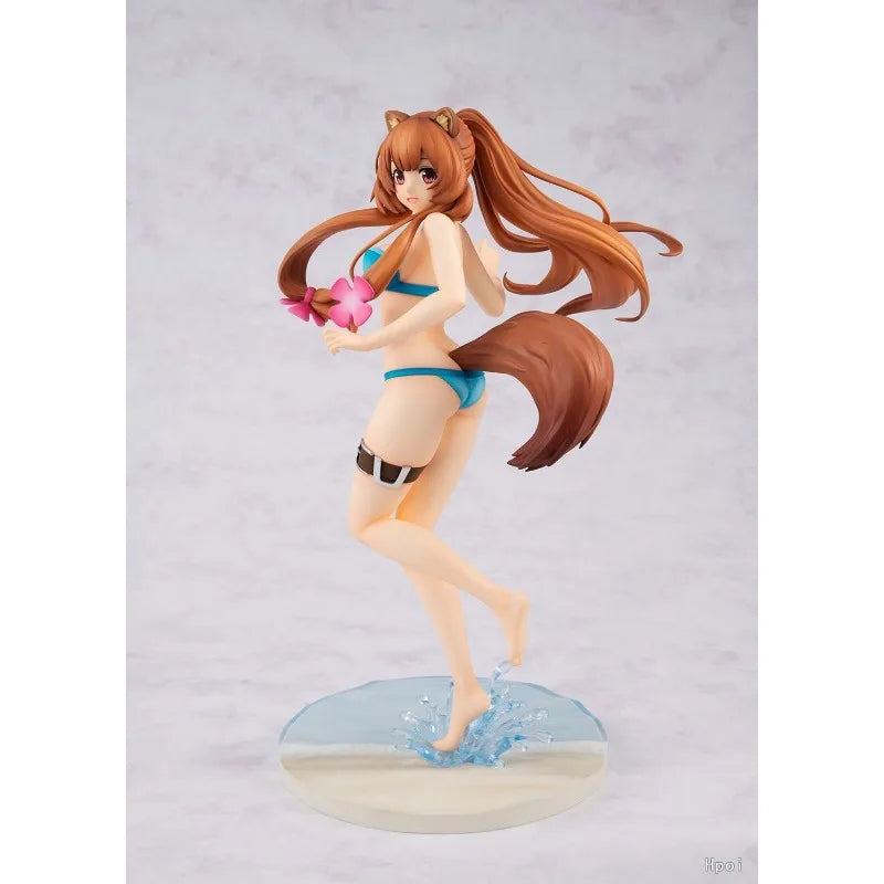 In Stock Original KADOKAWA KDcolle The Rising of The Shield Hero Raphtalia Swimsuit Anime Figure Toy Gift Ornament