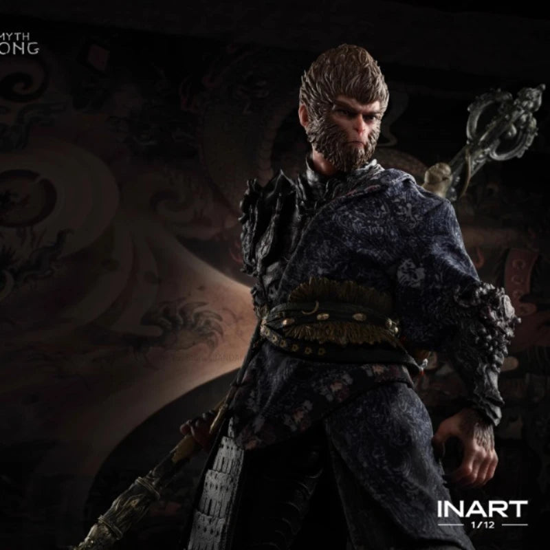 Brand New Original INART Black Myth Wukong Destiny Man·Bronze Set 1/12 6-inch Scale Action Figure Collection Gift