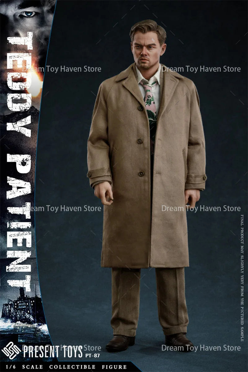 PRESENT TOYS PT-sp87 1/6 Scale Male Solider Leonardo Island Detective Full Set 12Inch Action Figure Model