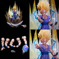 Anime Dragon Ball Son Gohan Figure Super Saiyan Figurine Gohan Gk 42CM with Light PVC Action Figures Collection Model Toys Gifts