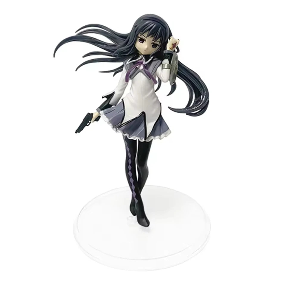 17cm PMMM Magical girl Anime Figure Kaname Madoka Action Figure Kawaii Akemi Homura Figurine cute Loli Collection Model Toy Gift