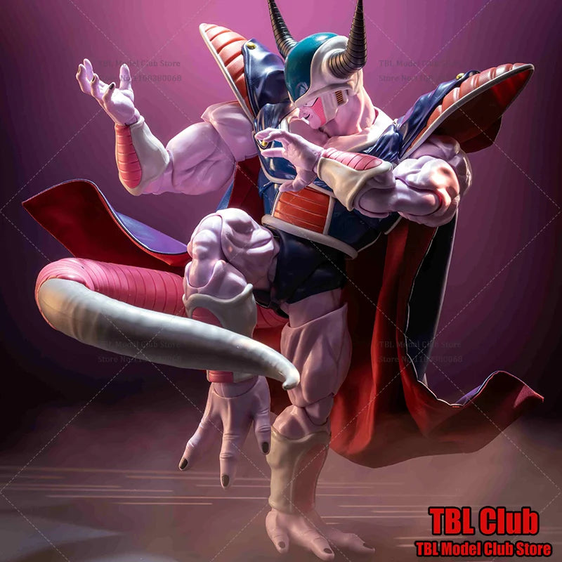 Männlicher Kleidungsumhang im Maßstab 1/12 DRAGON BALL King Cold Frieza Leader Japanischer Anime für SHF 6-Zoll-Actionfigur Soldatenspielzeug
