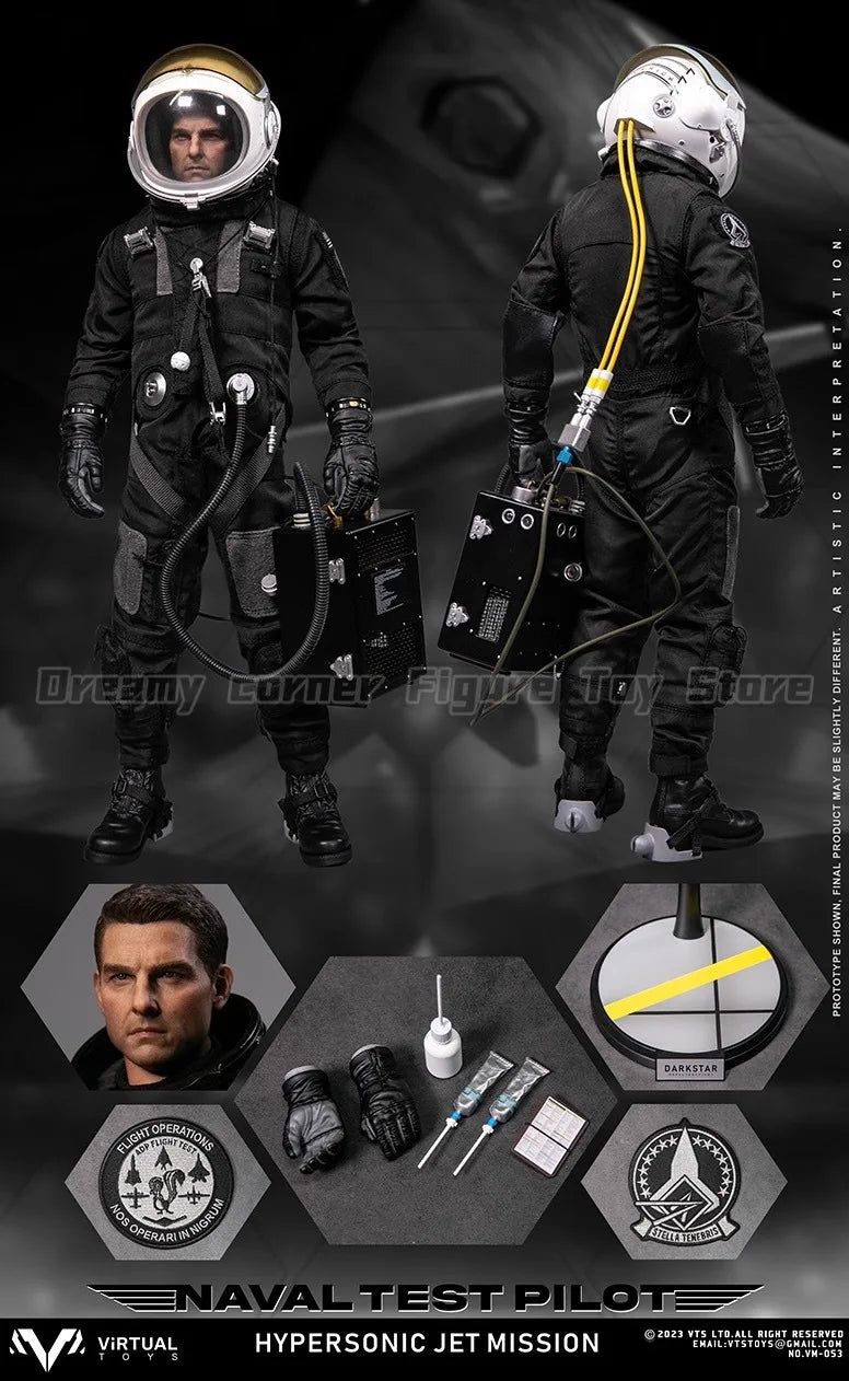 【In Stock】Original VTS TOYS VM-053 HYPERSONIC MISSION NAVAL TEST PILOT 1/6 Action Figure Model