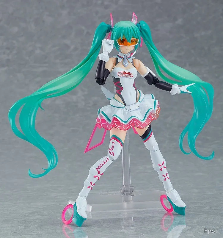 【In Stock 】Original GSC GT Plan Racing Future 2021 Figures Animation Ornaments Gifts  Figma SP-138 Hatsune Miku
