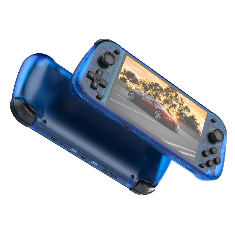 Retro Handheld Game Console R50S 5 Inch Large Screen Upgraded R36S Supports JELOS ARKOS ROCKNIX Multiple Emulators Portable Kids