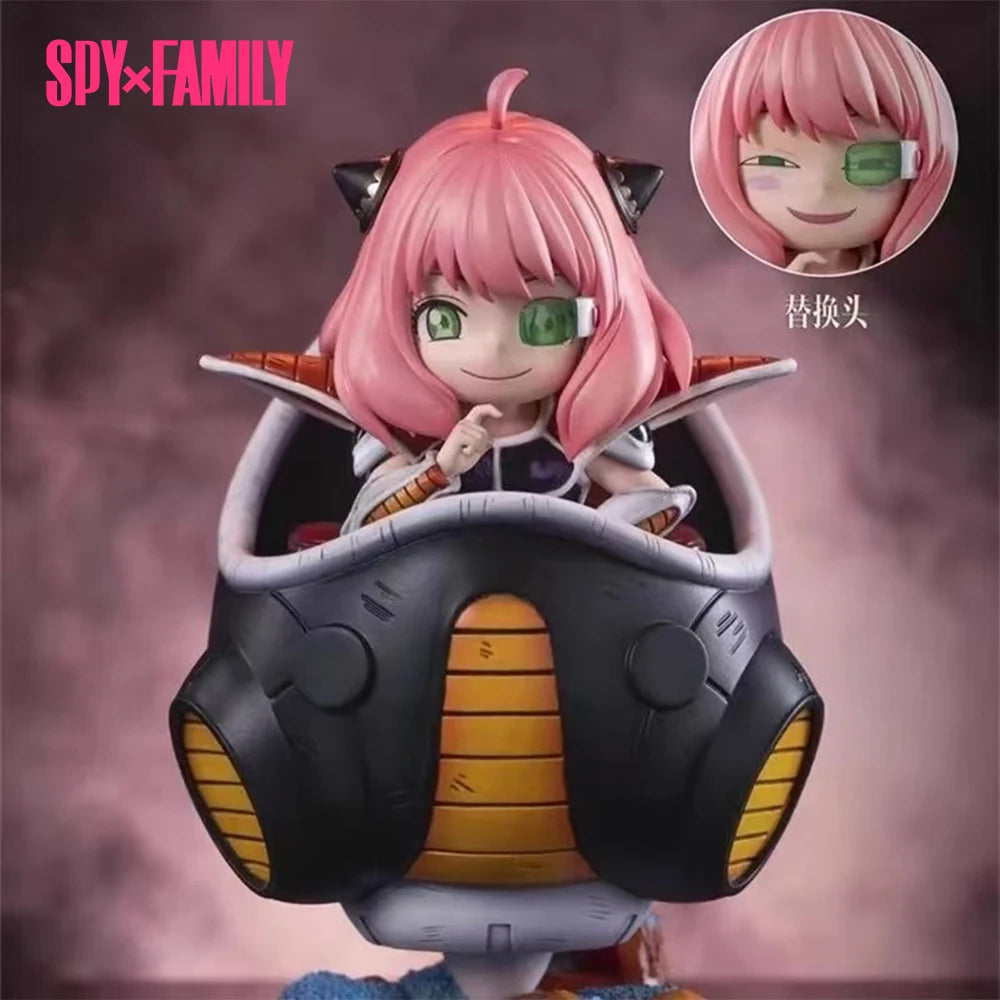 Spy x Family Anya Anime Figure Cos Frieza Series Action Figure 15cm Kawaii Girls Model Ornament Collection Toy Birthday Gift