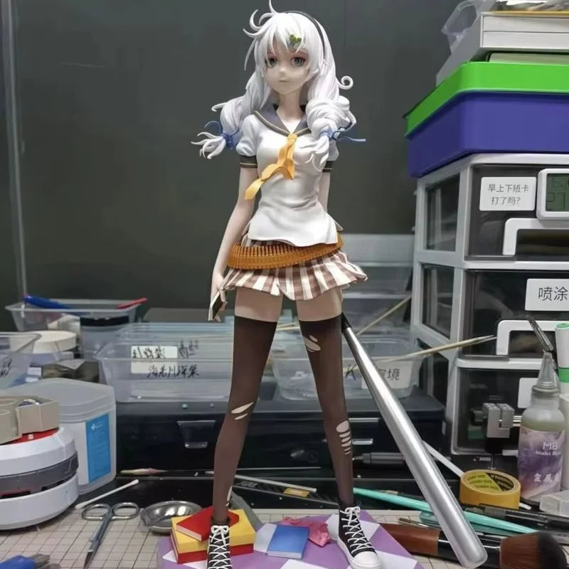 Honkai Impact 3 Figure Kiana Kaslana Figures Kawaii Game Peripherals Statue Model Collection Desk Decorations Toys Birthday Gift
