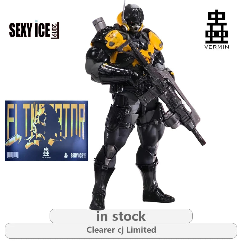 SEXYICE Original Insect Series Eliminator\Smasher Smasher Anime Action Figure Model Toys Movable Model Ornaments Gifts Fo Boys
