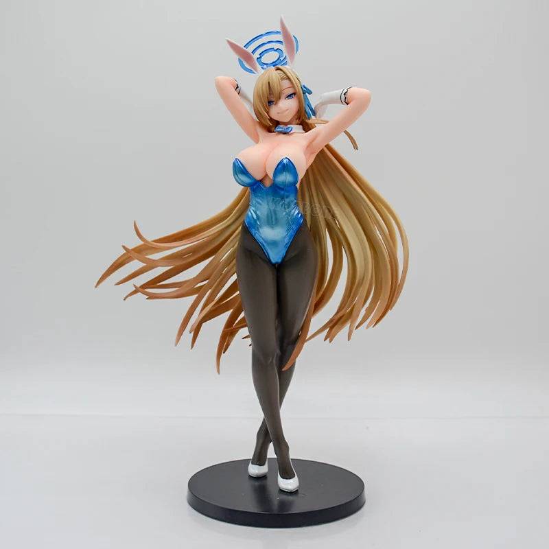 21cm Blue Archive Arona Anime Girl Figure Asuma Toki Bunny Action Figure Kisaki/Ichinose Asuna Figurine Sexy Model Doll Toy Gift