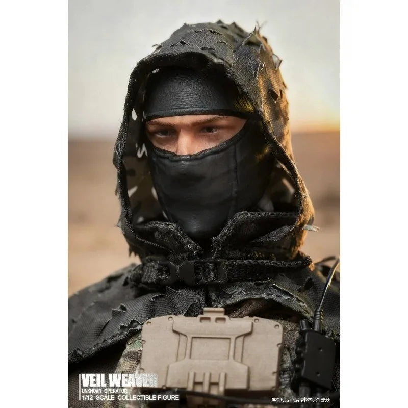 Presale HASUKI 1/12 SA04 Black Action Night Weaver WM-07 Scout Soldier Action Figures Model for Collection Scene Display