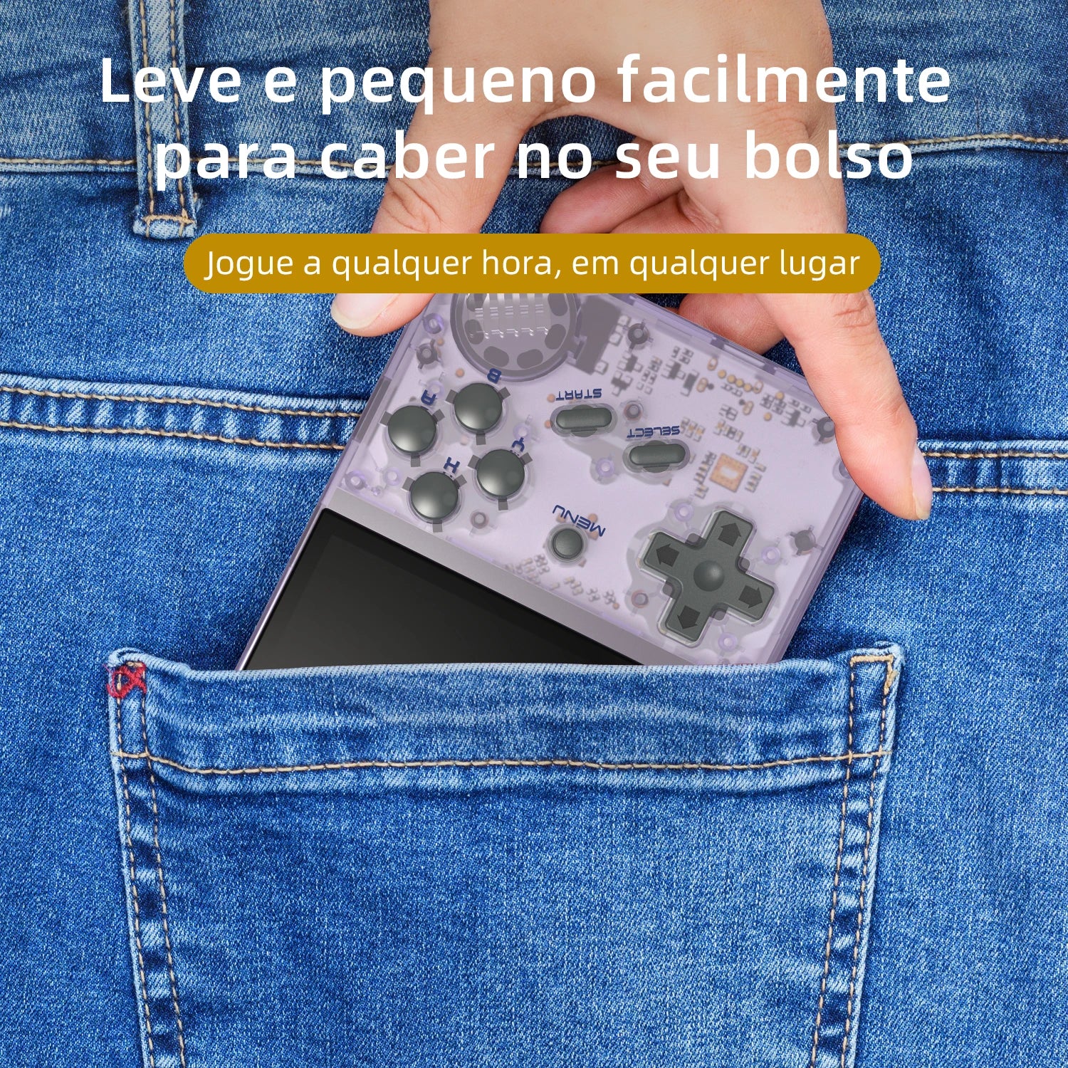 ANBERNIC RG35XX Retro Handheld Game Player Built-in 64G TF 6000+ Classic Games Linux GarlicOS Portable For Travel Kids Gift