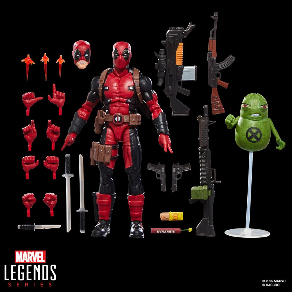 [In-Stock] Original Hasbro Marvel Legends Maximum Series Deadpool & Doop 15cm Deluxe Anime Action Figure Model Ornament Toys