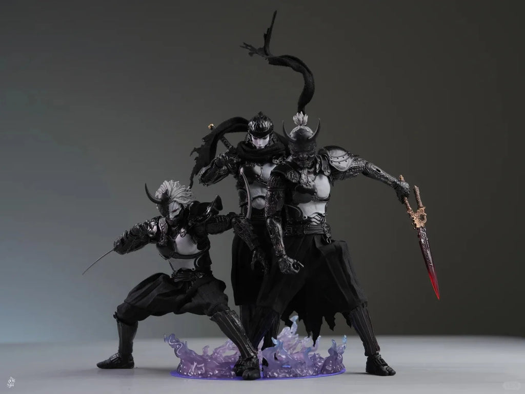 Original DARKCROWN TOYS 6inch BURNINGSOULS Action Figures Immortal Asura Chapter Model Toy Figure Samurai Collection Gift Toys