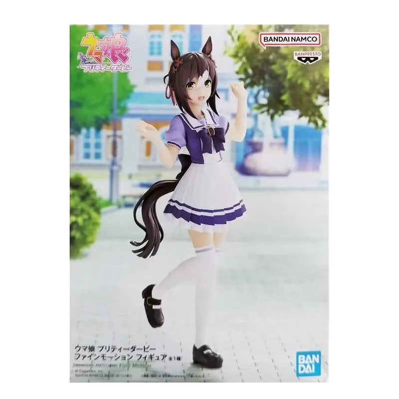Original Bandai Uma Musume: Pretty Derby Meisho Doto Admire Vega Anime Action Sammelfigur Modell Spielzeug Weihnachtsgeschenke 17cm