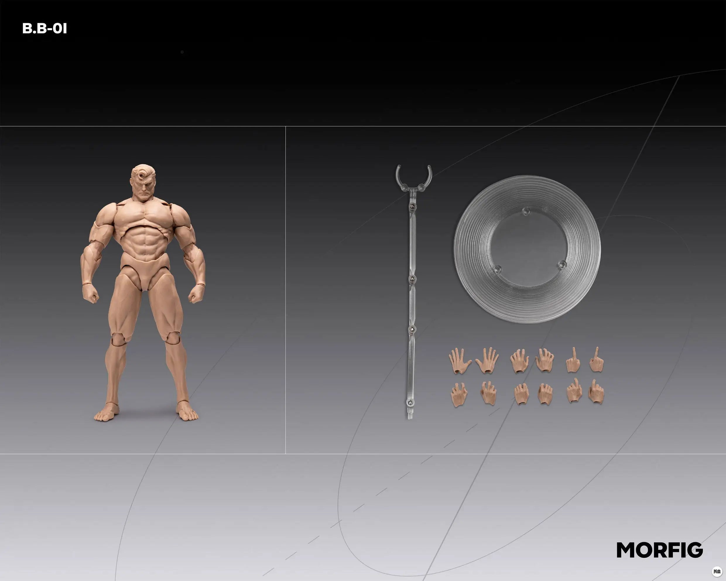 In Stock INART MORFIG Blank Male Body 1/12 Action Figure(BlankBody-01) Movability Model Toys QUEEN STUDIOS WF