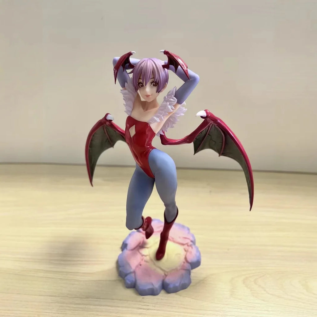 Beautiful Girl Demon Succubus Monica Lilith Felicia Game Around The Animation Hand-Made Ornaments Model