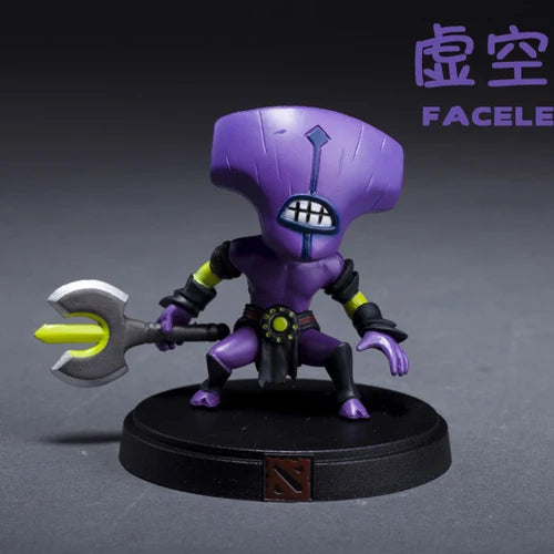 Dota 2 Figure Action Heroes Set Jakiro Shadow Fiend Snapfire Earthshaker Drow Ranger Rubick Treant PVC Q Version 4" Toy Doll