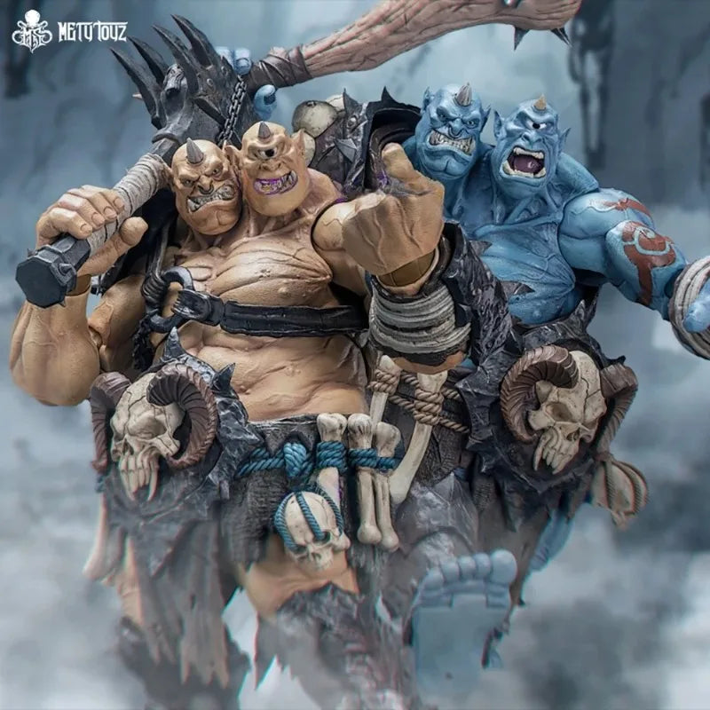 【 In Stock】Metytoyz Adventurer World 1/12 Scale WOW Ogre Warrior 25CM Action Figures Toy Gift Collection