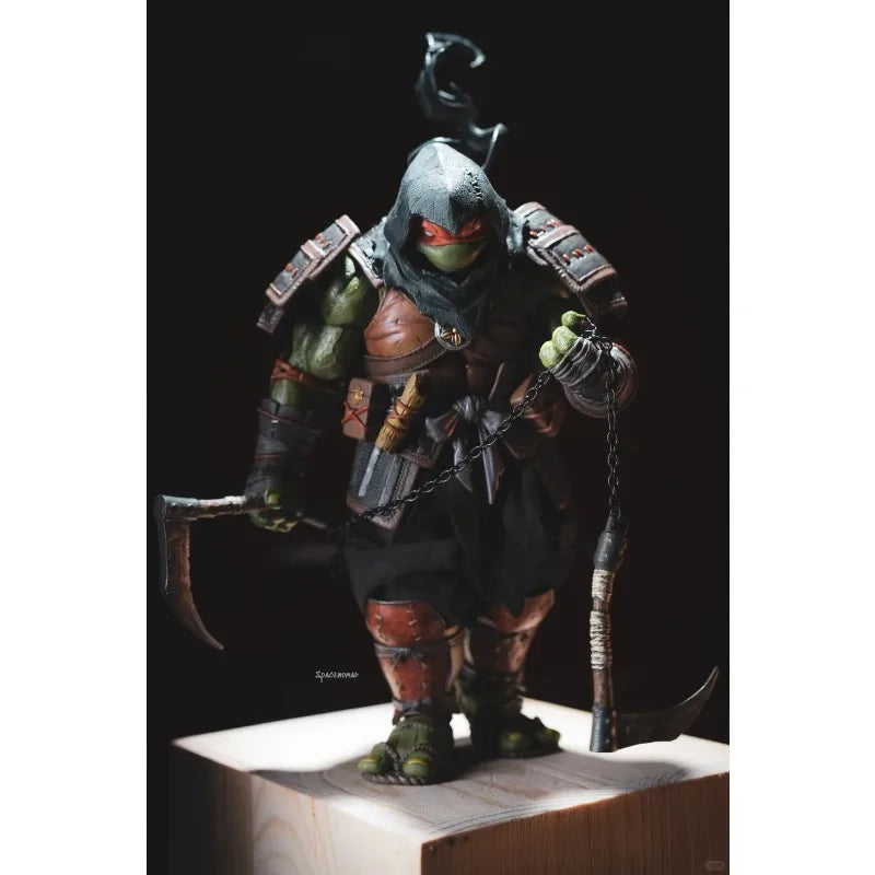 Original Metytoyz Ninja Turtles Raphael Shanghai WF Limited Edition Anime Product Mobile Model Toy Gift Collection Spot