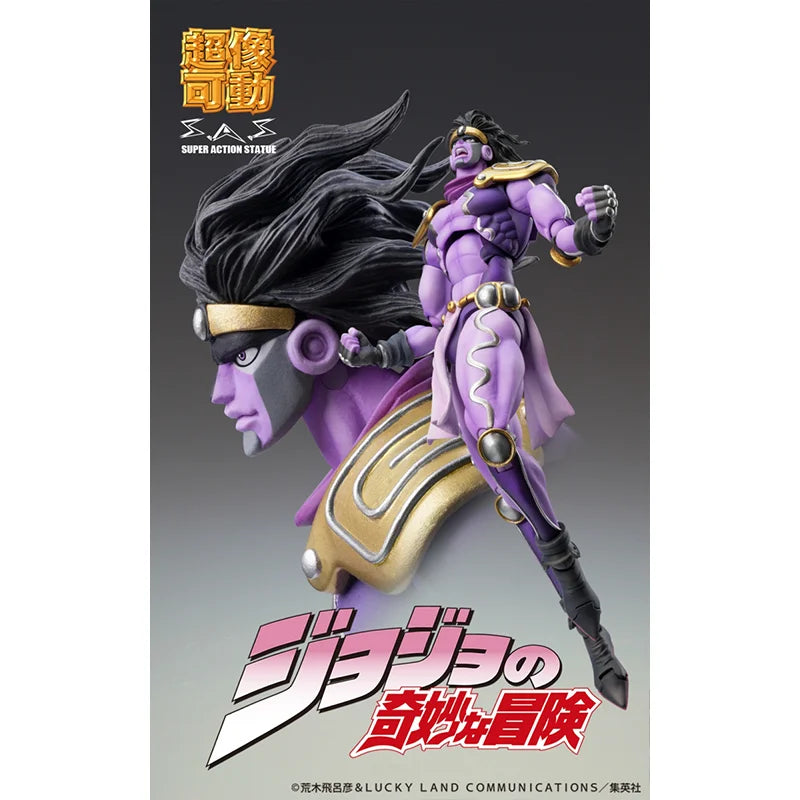 In Stock 100% Original Medicos JoJo's Bizarre Adventure Super Action Statue Star Platinum Third Model Anime Figures Toys