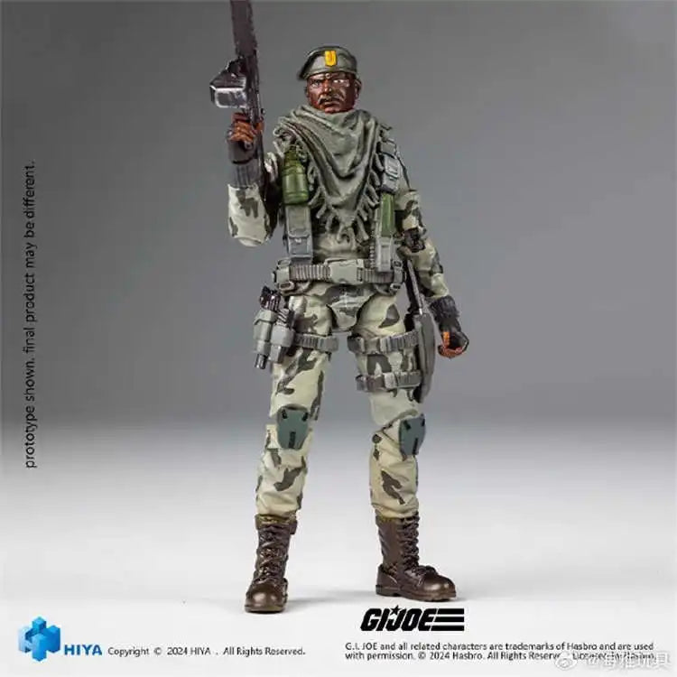 1/18 HIYA Action Figure Exquisite Mini Series G.I.Joe Stalker Anime Collection Model Toy