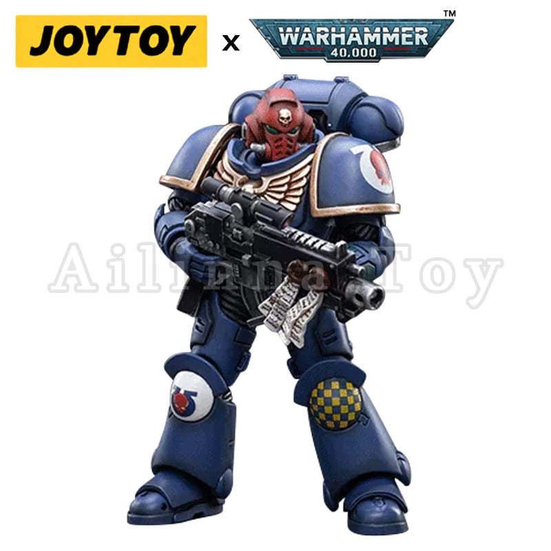 JOYTOY 1/18 Action Figure (3PCS/SET) 40K Heroes Of The Chapter Re-issue Version Anime Collection Military Model