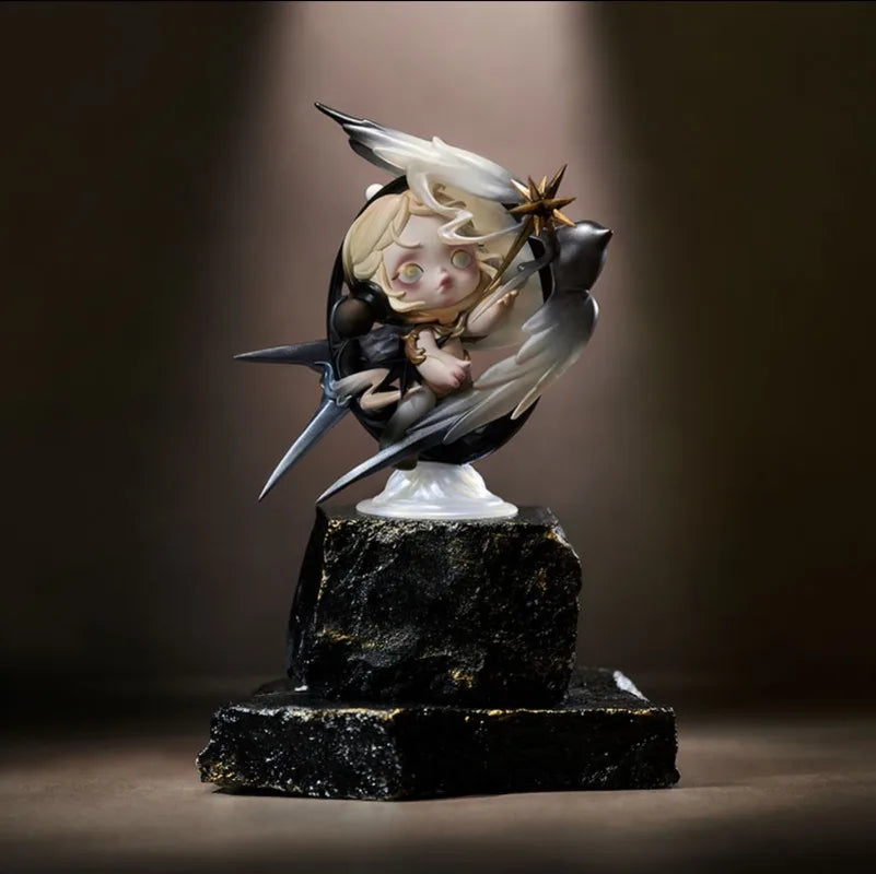 Original Skullpanda Light's Longitude and Latitude Shanghai Limited Edition Figure Blind Box Exquisite Gift From Pop Mart