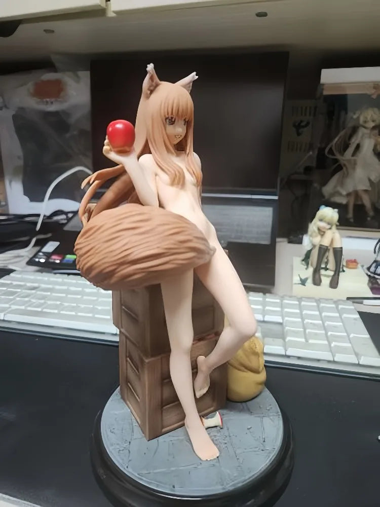 Anime  Figures Girl Spice and Wolf Holo PVC Action Figure 18 ± for Adult Collectible Model Halloween Christmas Gift Toy HG
