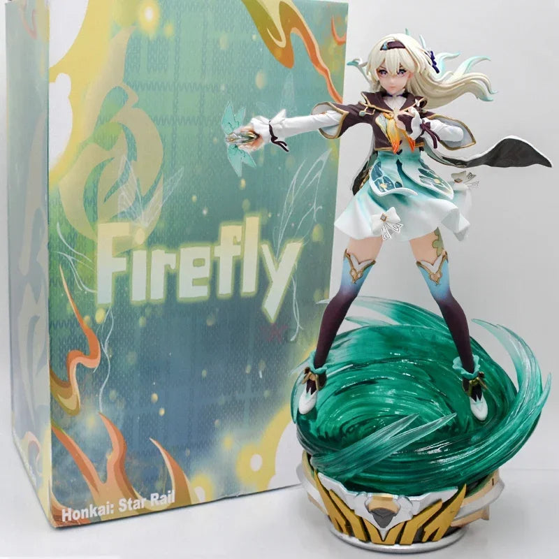 30cm Honkai Star Rail Baiheng Anime Girl Figure Jingliu Action Figure Firefly/Kafka/Acheron/Huang Quan Figurine Model Doll Toys
