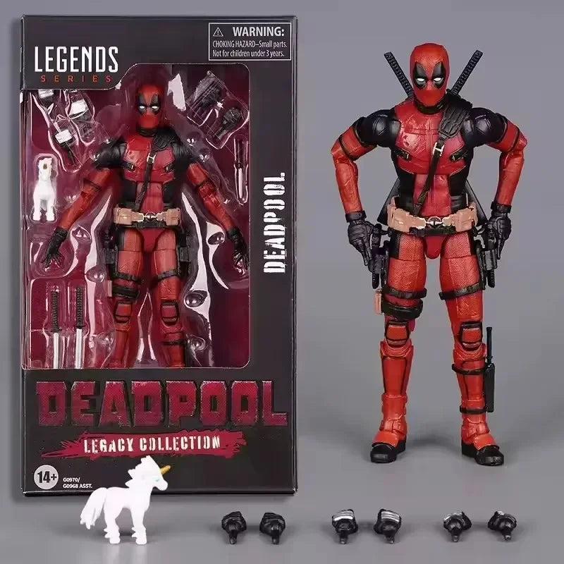 2025 Marvel Legends Deadpool Action Figure Hero Model Premium 6-Inch 15.5cm Poseable Toy With Articulated Joints Children Gifts
