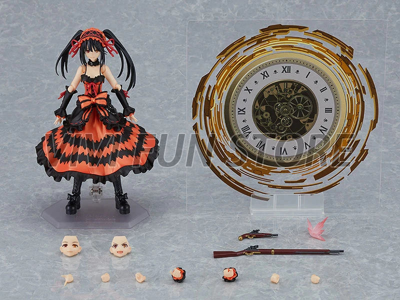 In Stock figma 585 Tokisaki Kurumi Movable Model Toys MAX FACTORY MF DATE A LIVE Nightmare Beautiful Girl Model