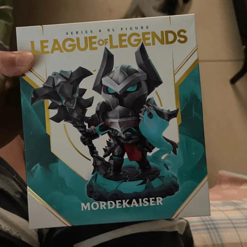 Inventory Game League of Legends Mordekaiser Anime Peripheral Led Illuminated Model Figure Decoration Doll Collectibles Gifts