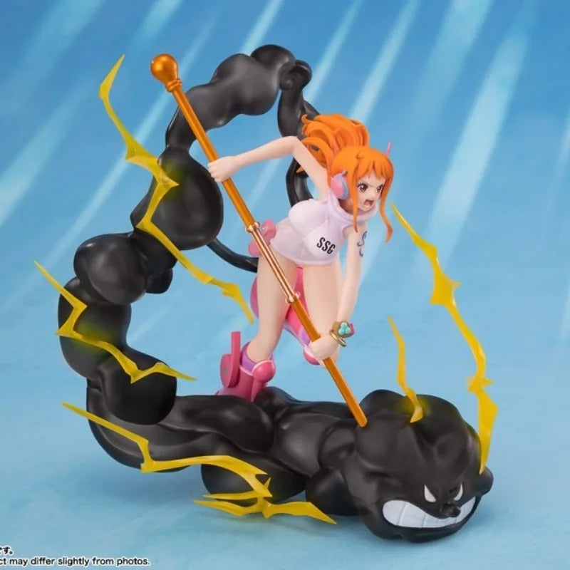 BANDAI Figuarts ZERO One Piece Nami Original genuine PVC Action Anime Figure Model Toys Figure Collection Doll Gift