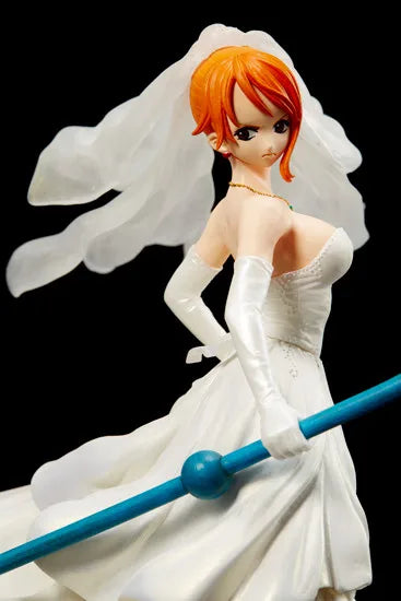 In Stock Bandai Original Banpresto ONE PIECE SC Nami Anime Action Figure Model Figures Toys