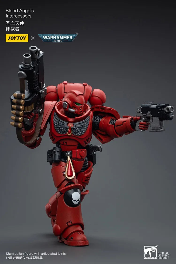 JOYTOY Warhammer 40K Imperial Fists Intercessors Blood Angels Intercessors Ultramarines Intercessors Actionfiguren Puppenspielzeug