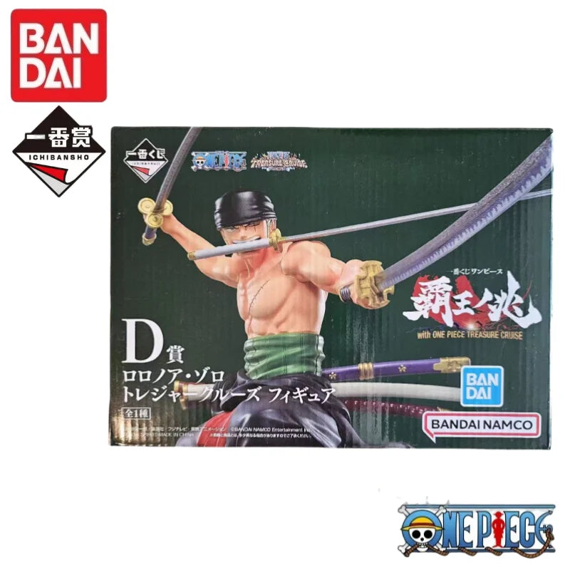 In Stock Original Bandai One Piece Ichiban Kuji TREASURE CRUISE Kaidou Yamato Luffy Roronoa Zoro Sanji Anime Figures Toys Gift
