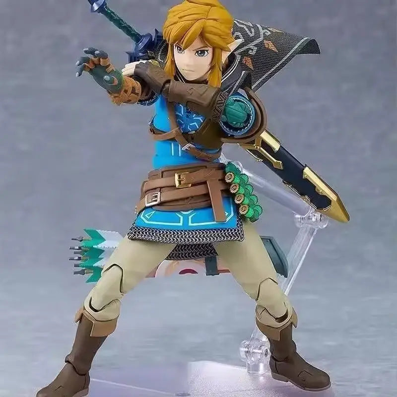 Neue Figma 626 Link Tränen des Königreichs Link 626 Dx Auf Lager Anime Action-Sammlung Figuren Modell Spielzeug Kinder Geschenk