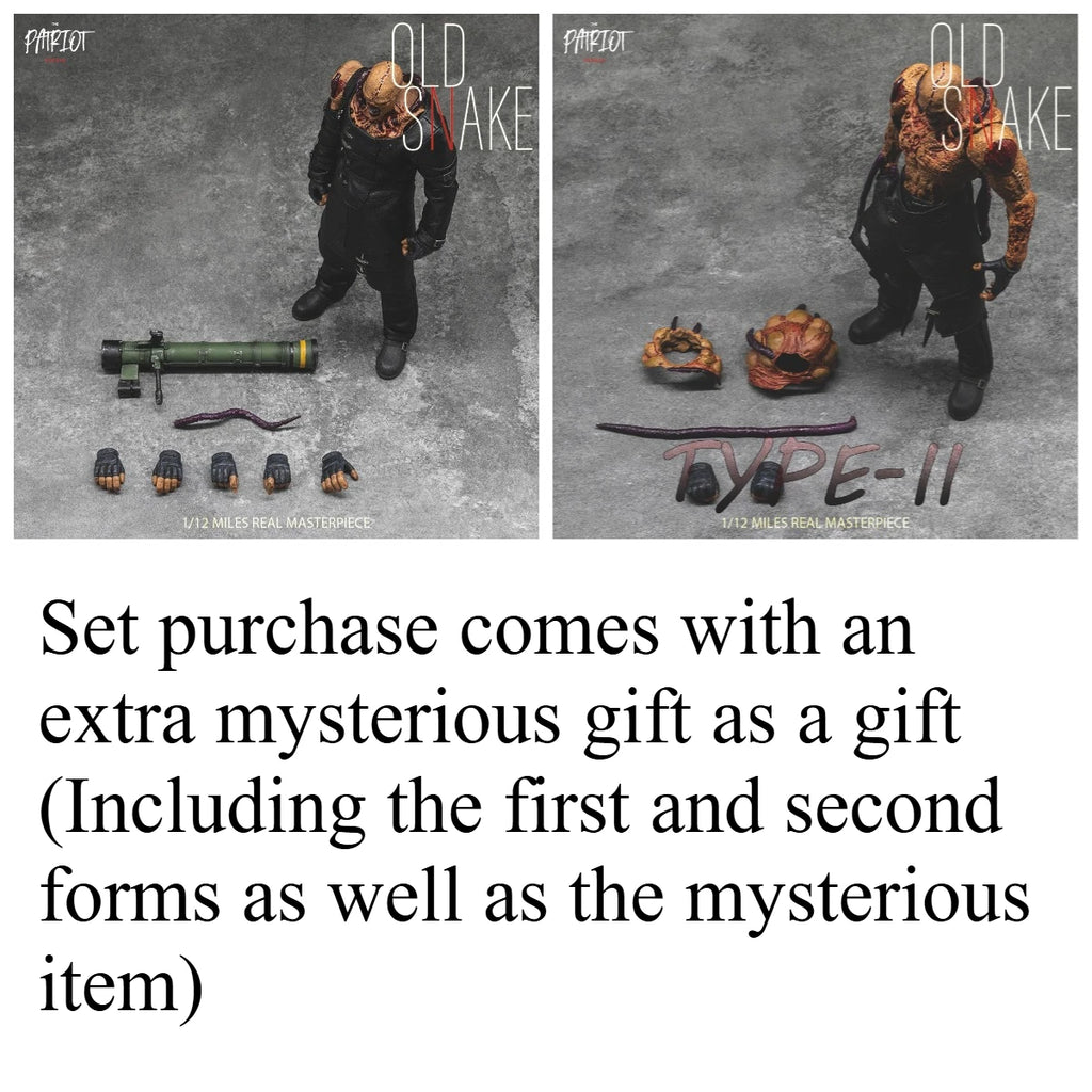 Patriot Studio 1/12 scale Zombie Nemesis BIG BOSS Licker Action Figures Toy Gift Collection